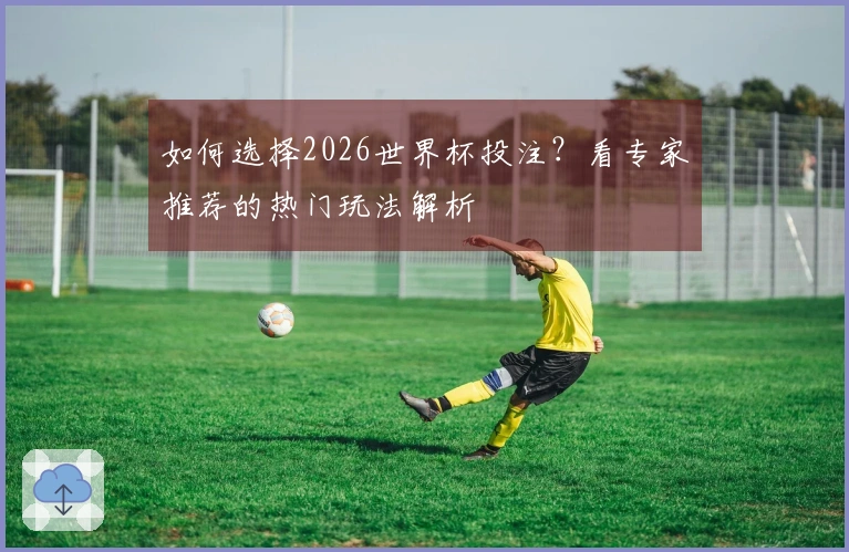 如何选择2026世界杯投注？看专家推荐的热门玩法解析